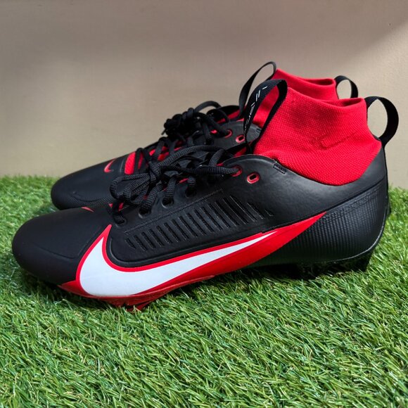 Nike Vapor Edge Pro 360 2 TB PE Football Cleats Black Red Men\'s 14 FN7759-005